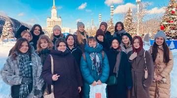 Студенты факультета культурологии на Международной выставке-форуме «Россия»