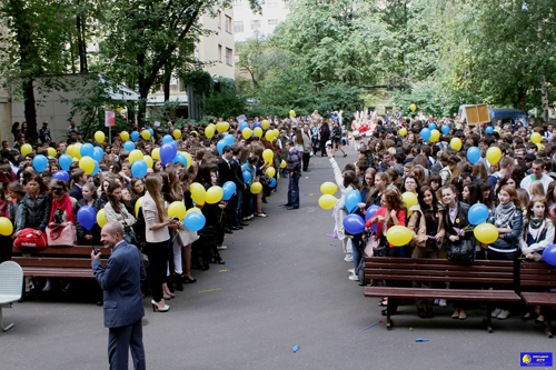 Церемония посвящение в студенты 2012