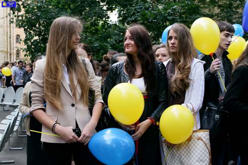 Церемония посвящение в студенты 2012