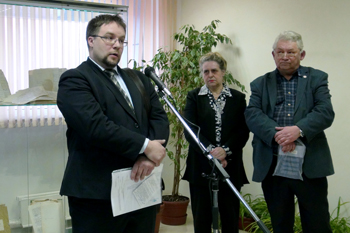 церемония передачи на постоянное хранение документального наследия А. А. Зимина и С. О. Шмидта.